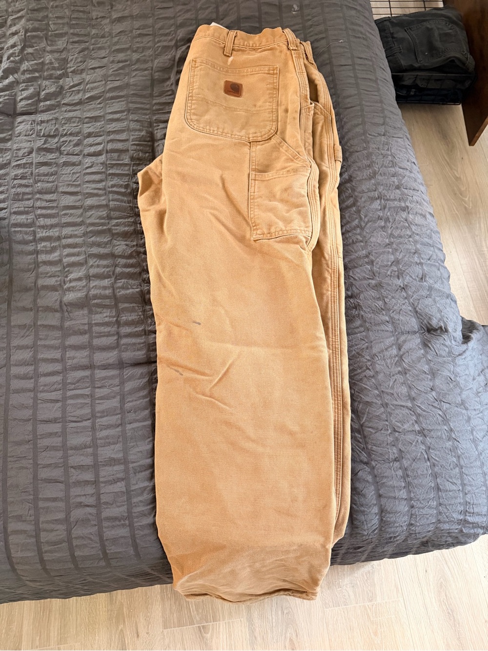 Carhartt Men’s Tan Corduroy Work Pants